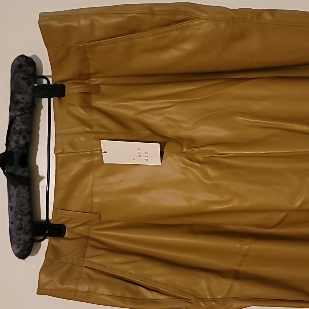 A New Day Pleather Slacks - Picture 2 of 5